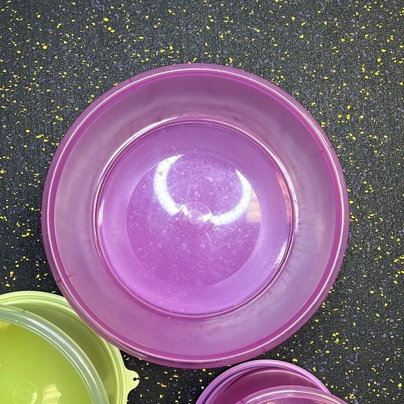 Tupperware Stacking Canisters 3PC Set - Picture 5 of 9